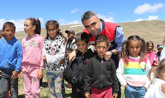 Erzurum İl Tarım ve Orman Müdürlüğü ekiplerinden göçerlere ziyaret
