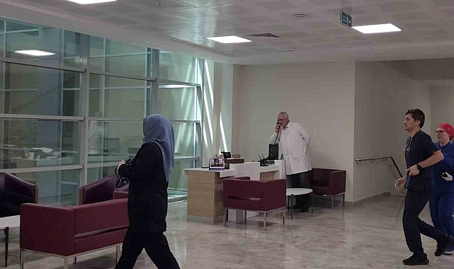 Erzurum Şehir Hastanesi'nde mavi kod tatbikatı