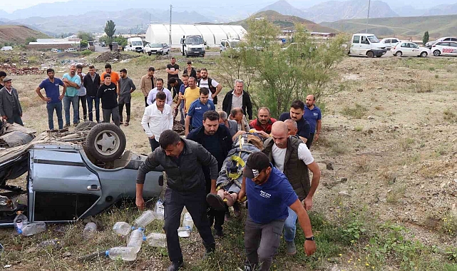 Erzurum'da trafik kazası: 3 yaralı