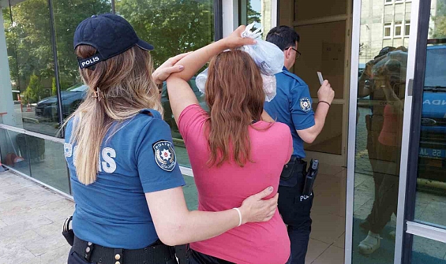 Evden hırsızlıktan gözaltına alındı