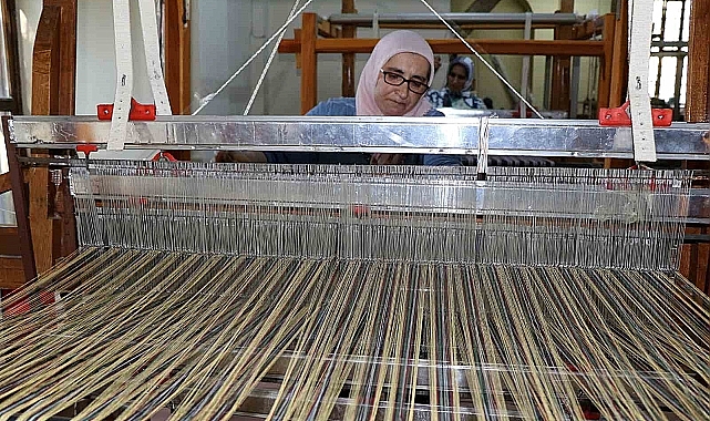 Gazenne kumaşı kadınların elinde yeniden hayat buluyor