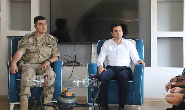 Genç İlçe Kaymakamı Muhammet Güzel, güvenlik korucularıyla bir araya geldi