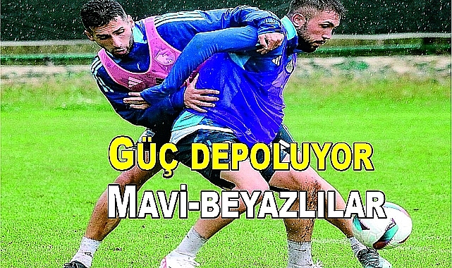 Güç depoluyor Mavi-beyazlılar