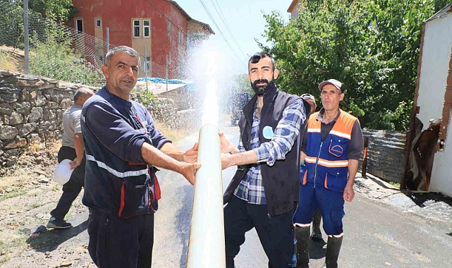 Hakkari’de 3 gün süren su arızası giderildi