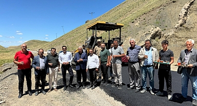 Hamur’un yeni kaymakamı sahaya indi