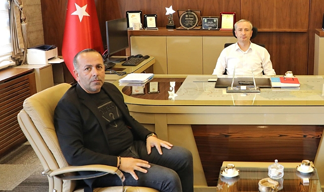 İstanbul Köy Çocukları Derneği Başkanı Özbilgi, Ağrı Milli Eğitim Müdürü Kökrek’i ziyaret etti