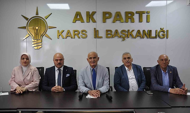 Kars'ta basınla buluştu AK Parti Genel Başkan Yardımcısı Yılmaz
