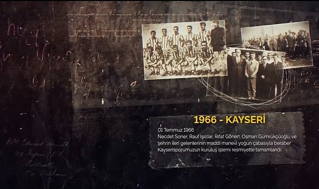 Kayserispor 58 yaşında