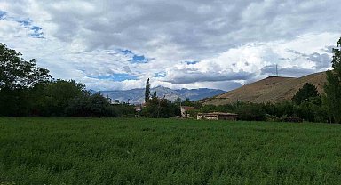 Keşiş Dağları'na Temmuz ayında kar yağışı