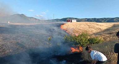 Kırsal alanda çıkan yangın söndürüldü