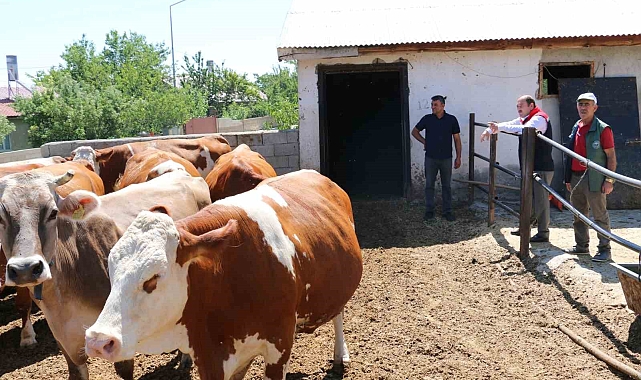 Küçük aile işletmelerine ziyaret Erzincan Tarımdan