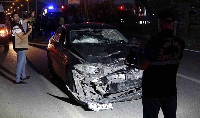 Malatya'da otomobil ile motosiklet çarpıştı: 1 ölü, 2 yaralı
