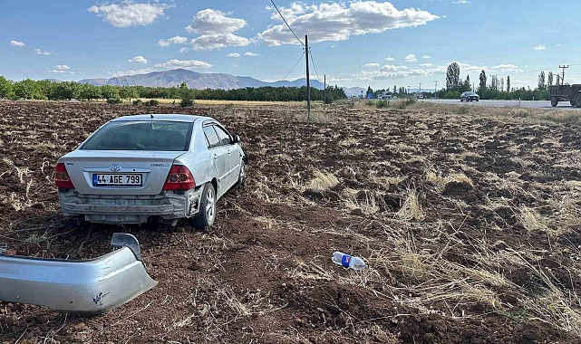 Malatya'da trafik kazası: 3 yaralı