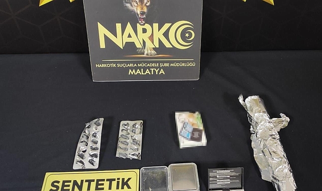 Malatya'da zehir tacirlerine operasyon: 5 tutuklama