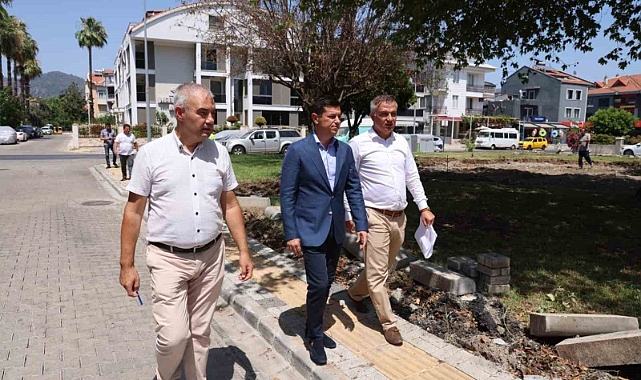 Marmaris’te eskiyen parklar revize ediliyor