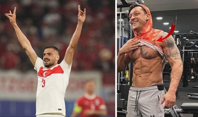 Mesut Özil'den Almanları çıldırtacak pozlar