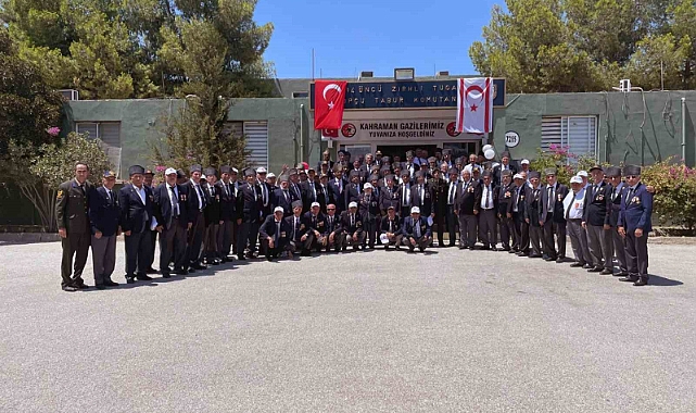 Muğlalı Gaziler 50 yıl önce barış getirdikleri topraklarda