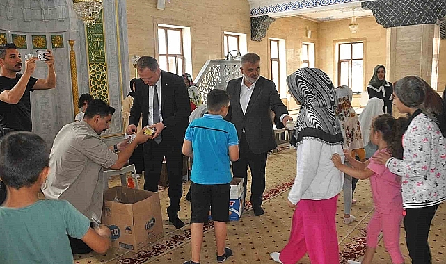 Muş'un Bulanık Kaymakamı Ömer Övünç Koşansu Kur'an kurslarına ziyarette bulundu