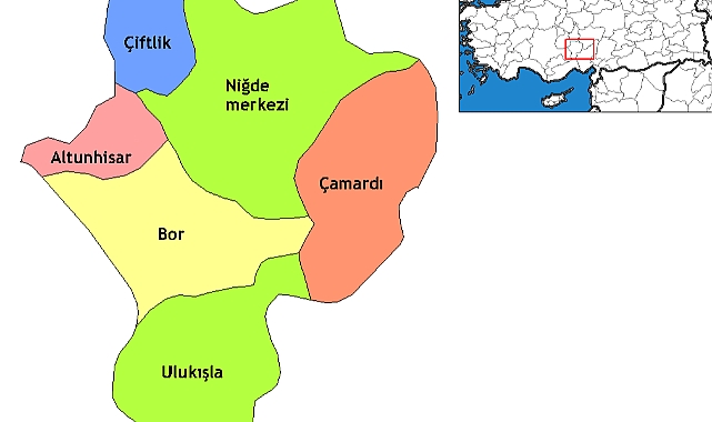 Niğde'nin En Büyük ve En Küçük İlçeleri