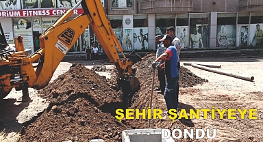 Patnos'ta Asfaltlama Çalışmaları Öncesi Hummalı Hazırlıklar: Şehir Şantiyeye Dönüyor
