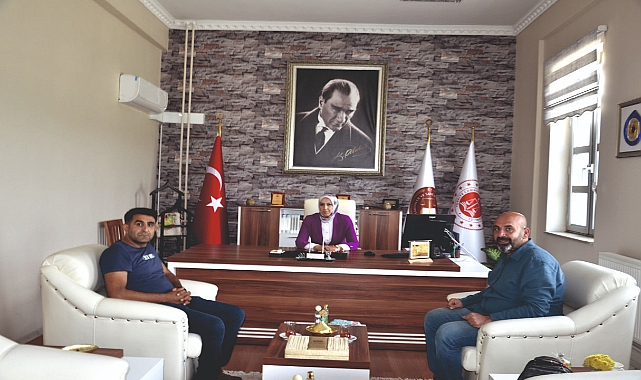 Patnos yerel basınından Patnos Ağır Ceza Mahkemesi Başkanlığı'na Atanan Dilek Öztürk'e Ziyaret