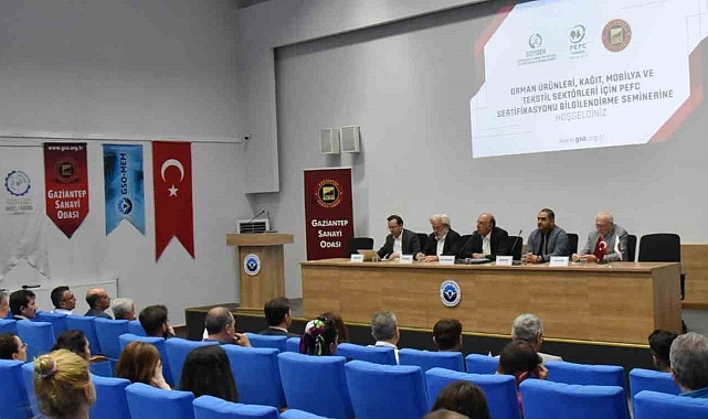 PEFC sertifikasyonu bilgilendirme semineri GSO-MEM’de gerçekleştirildi