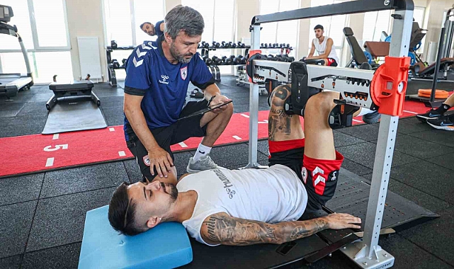 Samsunspor’da futbolcular teste tabi tutuldu