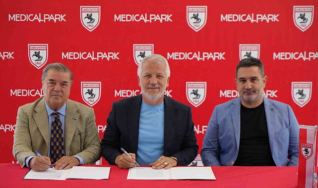 Samsunspor ile Medical Park Samsun Hastanesi sponsorluk anlaşması imzaladı