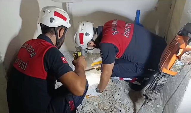 Şanlıurfa’da itfaiyeden civciv operasyonu