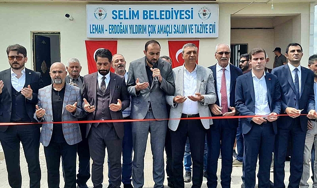 Selim'de çok amaçlı salon ve taziye evi açılışı yapıldı