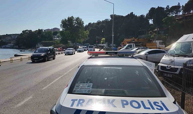 Sinop’ta ağır tonajlı araçlara denetim
