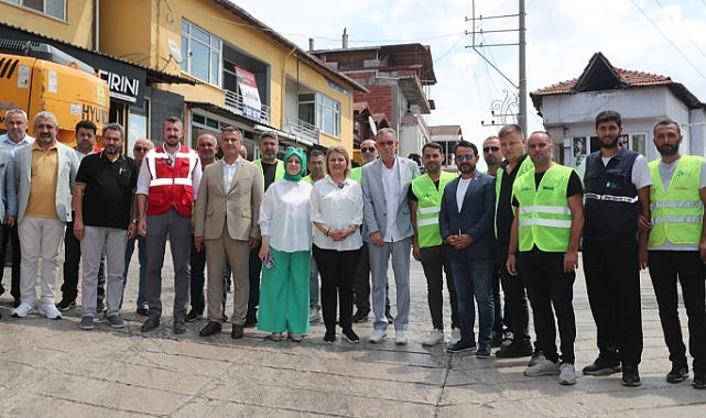 Tavşantepe’de konforlu ulaşım için çalışmalara başladı