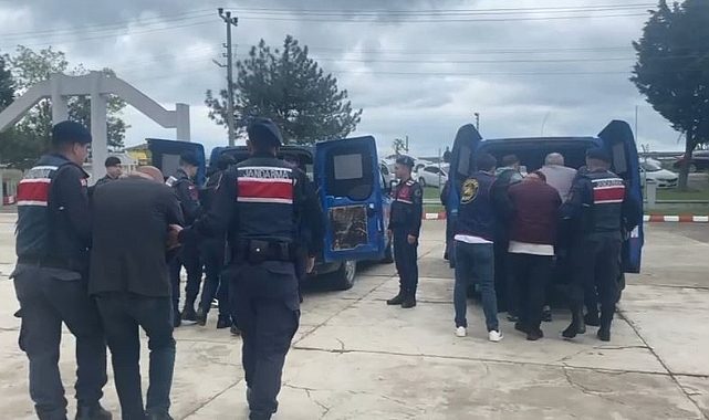 Tekirdağ’da yakalanan 66 kişiden 23’ü tutuklandı