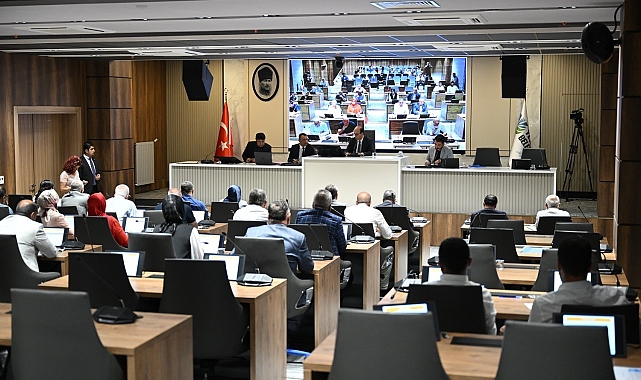 Temmuz ayı toplantısını yaptı Yeşilyurt Belediye Meclisi
