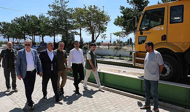 Toprak Mahsulleri Ofisi (TMO) Genel Müdürü Güldal Erzincan'da