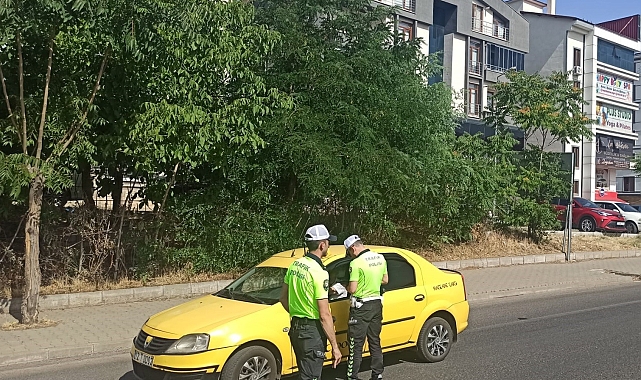 Trafik denetimleri sürüyor Iğdır'da