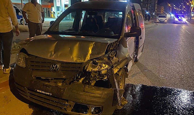 Trafik Kazası Ucuz Atlatıldı