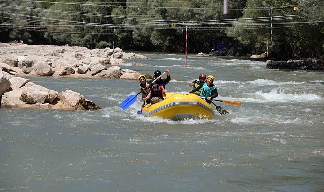 Tunceli’de, Rafting Türkiye Kulüpler Kupası düzenlendi