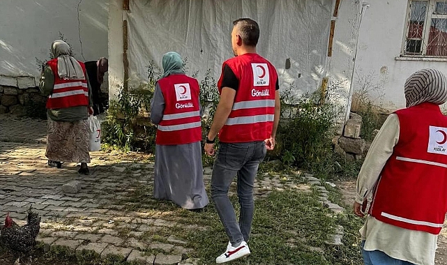 Türk Kızılay Patnos Şubesi ihtiyaç sahiplerini unutmadı