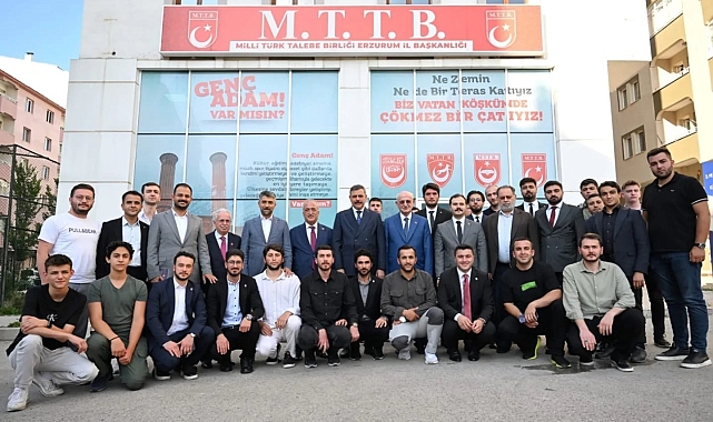 Türkiye Büyük Millet Meclisi 27. Başkanı İsmail Kahraman Erzurum'da