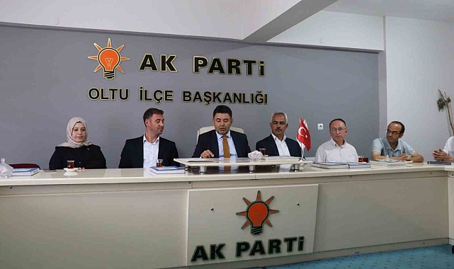 Ulaştırma ve Altyapı Bakanlığı Yardımcısı Boyraz'dan Oltululara istasyon müjdesi