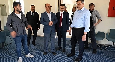 Vali Çiftçi'den, Kandilli Kayak Merkezi'ne ziyaret