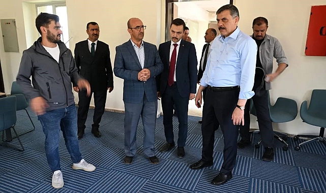 Vali Çiftçi'den, Kandilli Kayak Merkezi'ne ziyaret