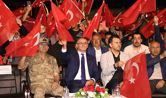 Van'da 15 Temmuz etkinliği
