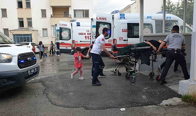 Van'da direksiyon hakimiyetini kaybeden sürücü kaza yaptı; 9 yaralı