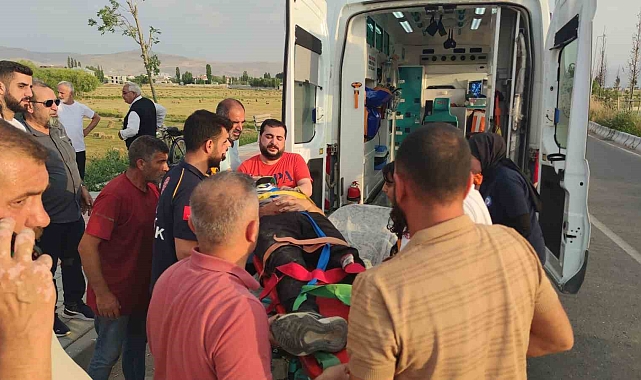 Van'da trafik kazası: 1 yaralı
