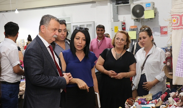 Yunusemre’den kursiyerlere destek