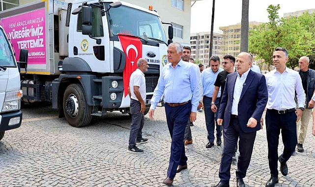 Yüreğir Belediyesine 7 yeni araç