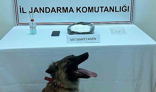 1 kilo 150 gram metamfetamin ele geçirildi