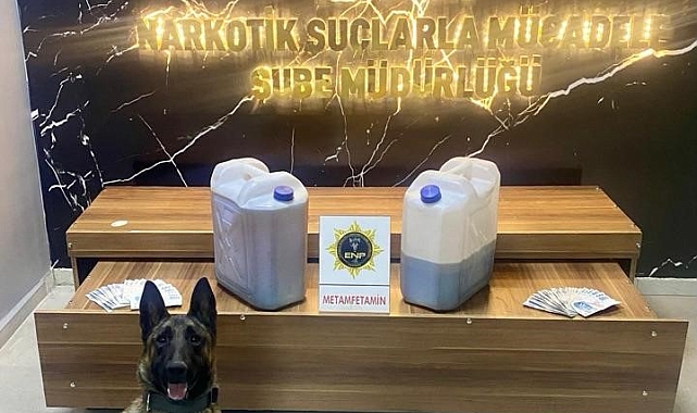30 kilogram metamfetamin ele geçirildi